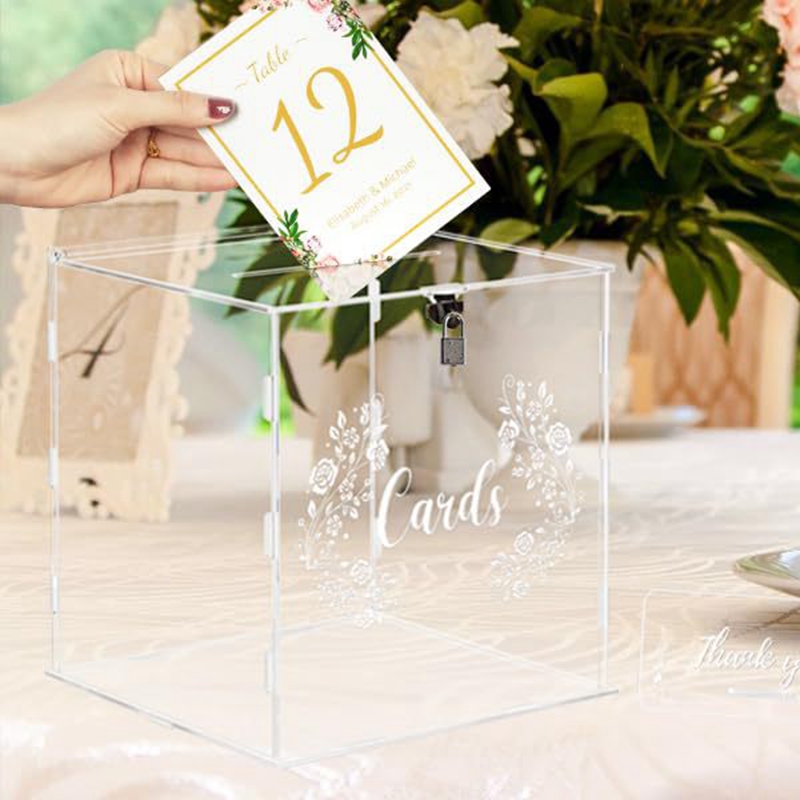 1pc Acrylic Wedding Card Box w - огляд і ціна Wedding Card Box