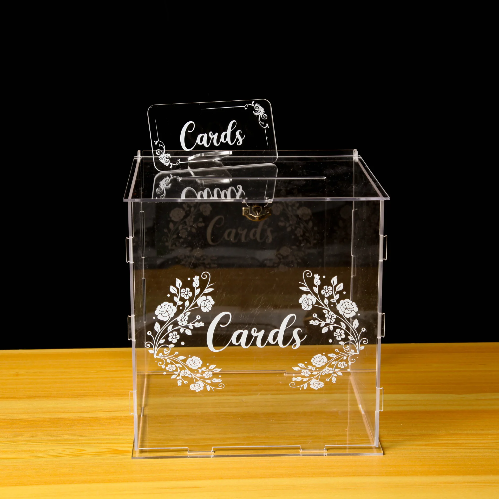 1pc Acrylic Wedding Card Box w - огляд і ціна Wedding Card Box