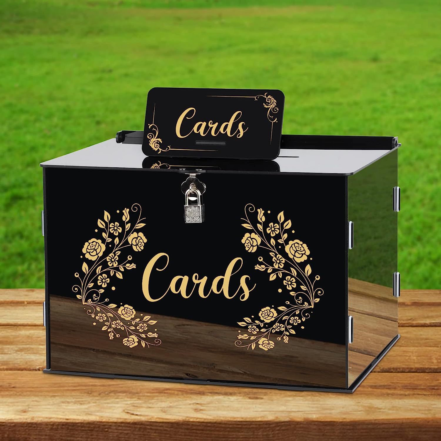 1pc Acrylic Wedding Card Box w - огляд і ціна Wedding Card Box