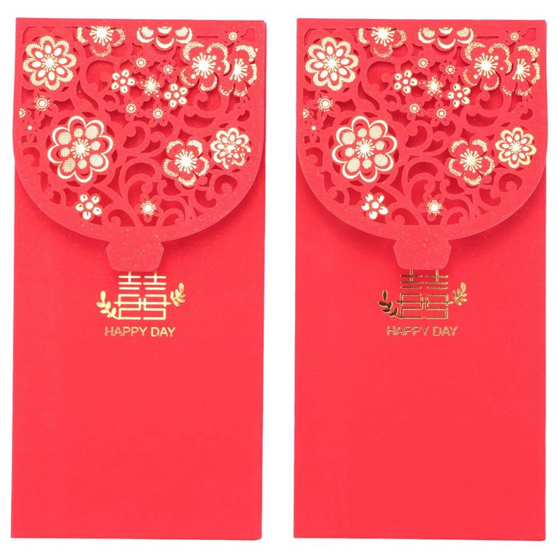 ABZC-60PCS Chinese Red Envelop - огляд і ціна Wedding Envelopes