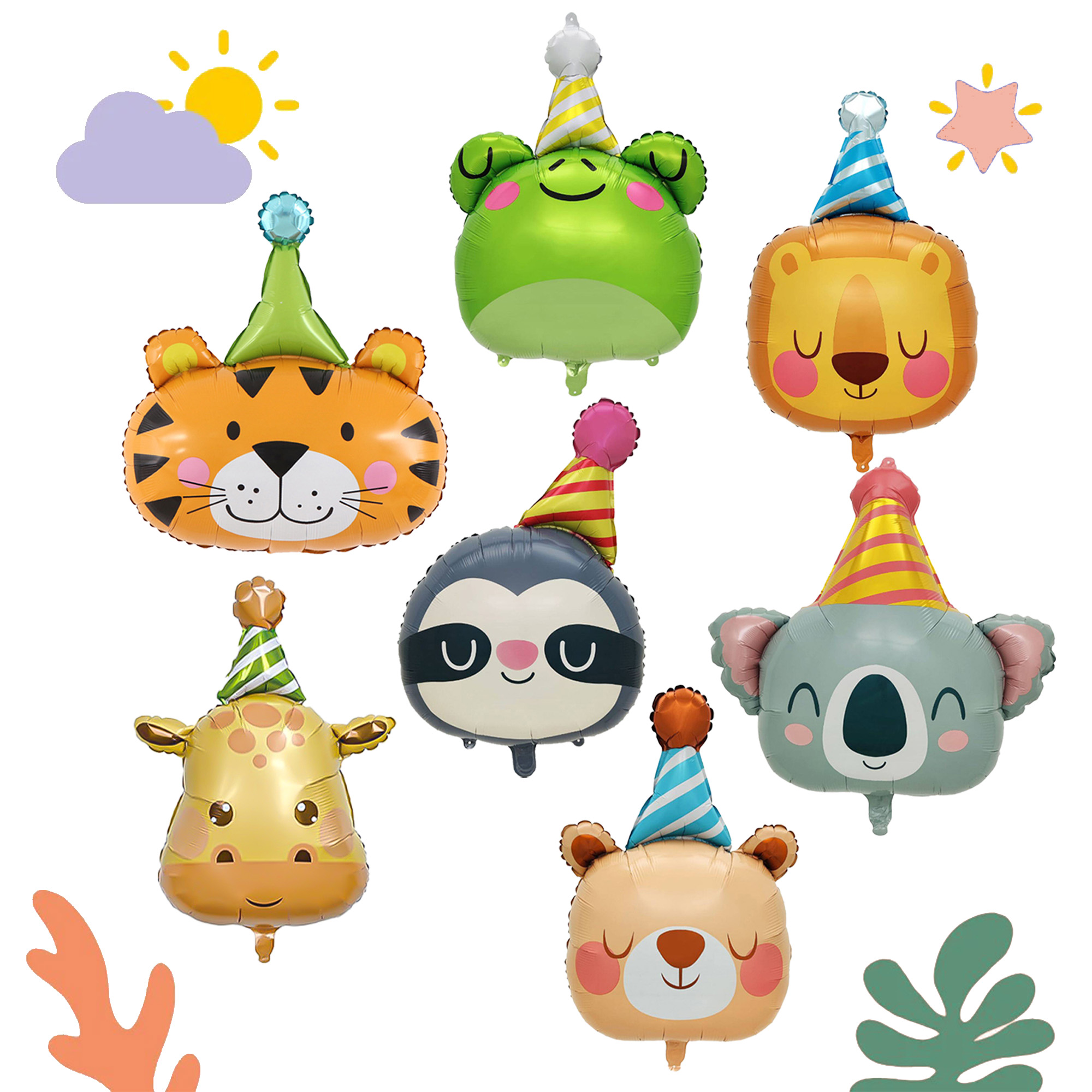 Animal Aluminum Film Balloon S - огляд і ціна Wedding Zoo