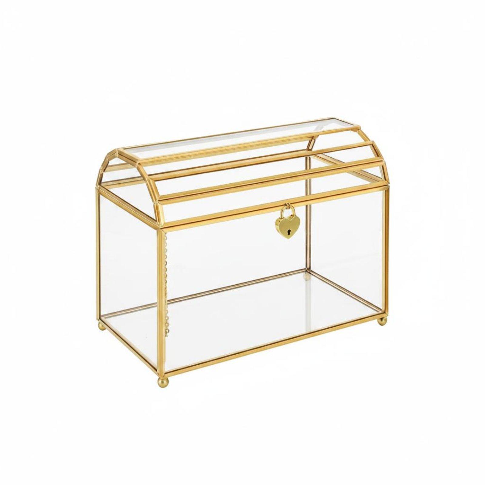 Elegant Glass Wedding Envelope - огляд і ціна Wedding Card Box