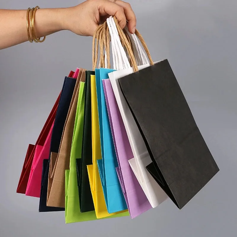 10/30/50pcs Kraft Paper Bag wi - огляд і ціна Wedding/Event Supply Store